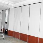 Wooden Soundproof Folding Office Partition Walls Singapore / Movable Partition