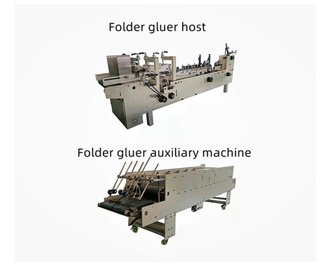 CQT/800A Automatic Folder Gluer Box Making Machine 1600 KG Automatic Grade Automatic