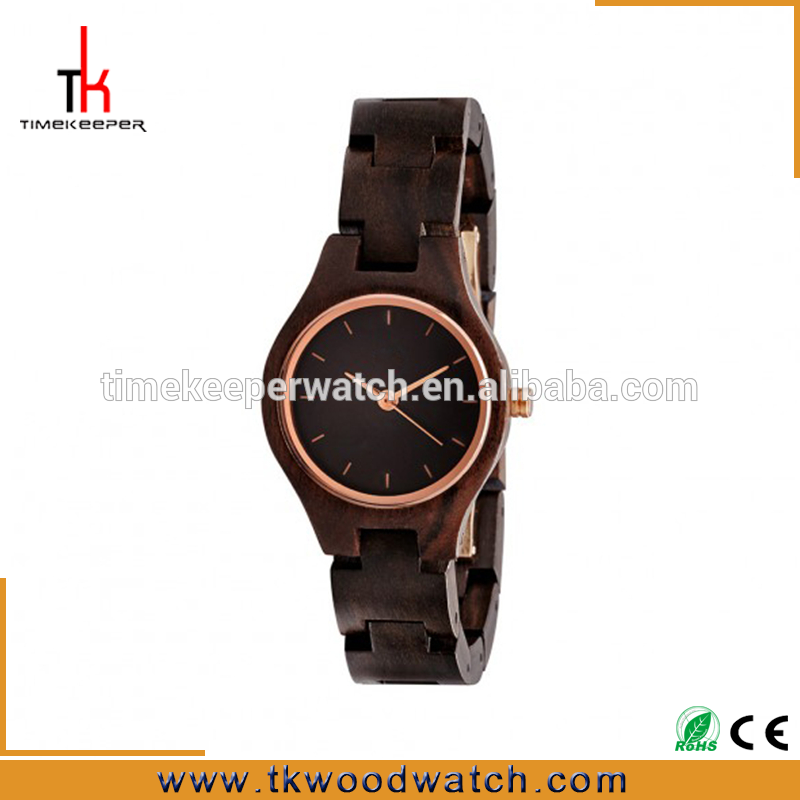 China factory Best price wood watch Quartz wooden womens watches
