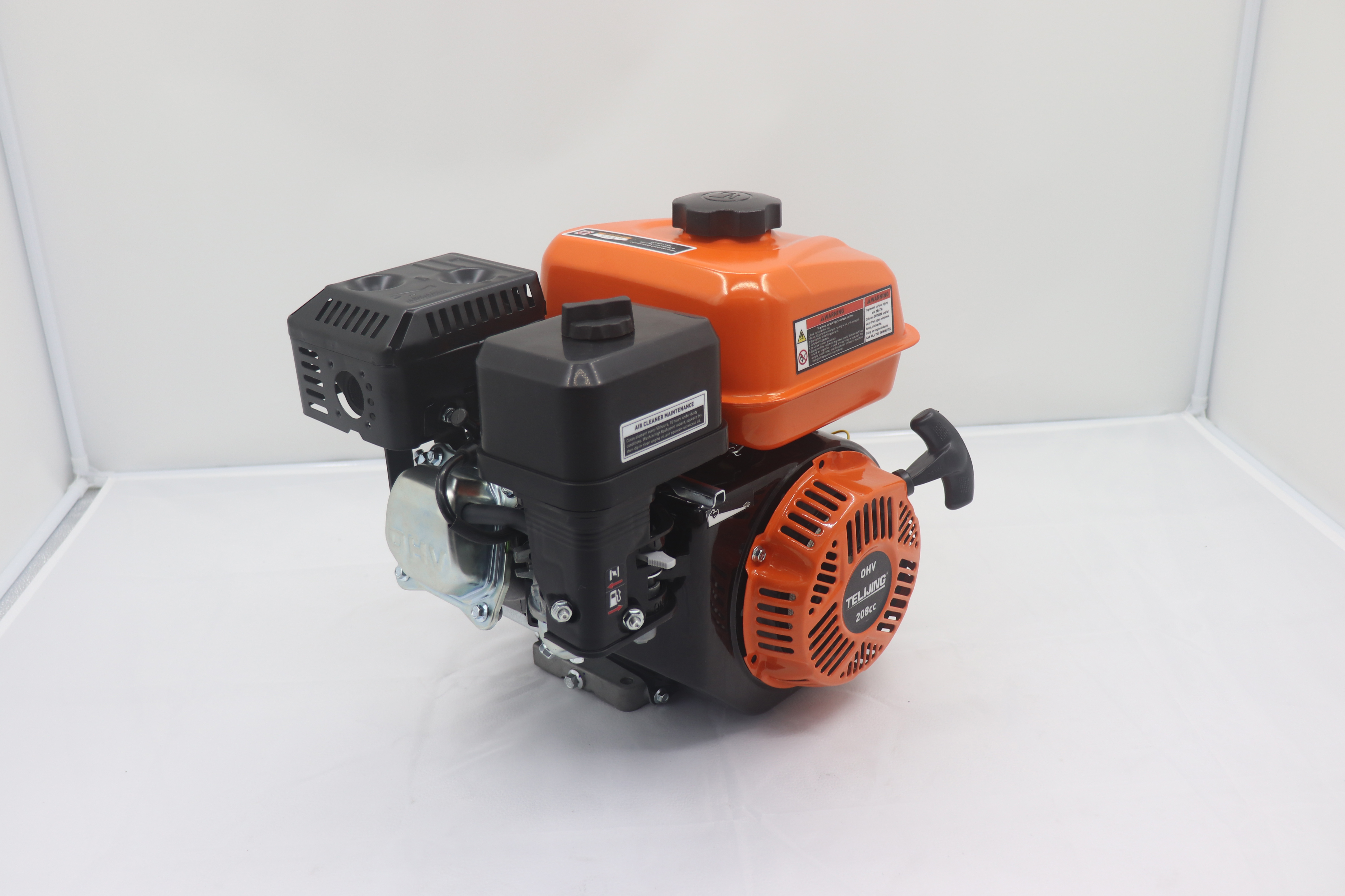 190F Single Cylinder Gasoline Engine 6.5hp 7.0hp Air Cooled Diesel Engine 4 Stroke Wankel Engine
