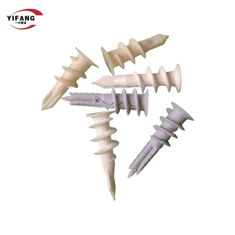 100 Lb Plastic Hollow Wall Anchors Easy Screw In Gyprock
