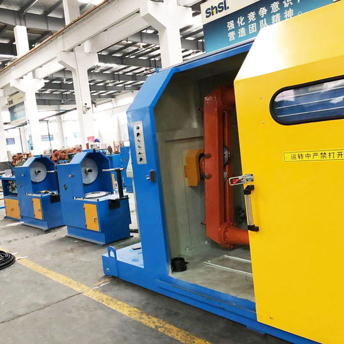 Cable And Wire DJ630 Cantilever Single Twisting Stranding Machine Manufacturing Equipment