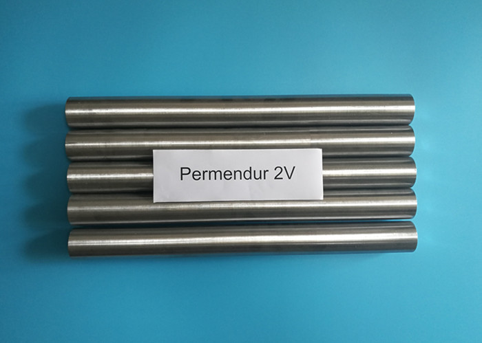 Permendur 2V Soft Magnetic Materials , Strips Round Bar 25mm Hiperco 50 Alloy