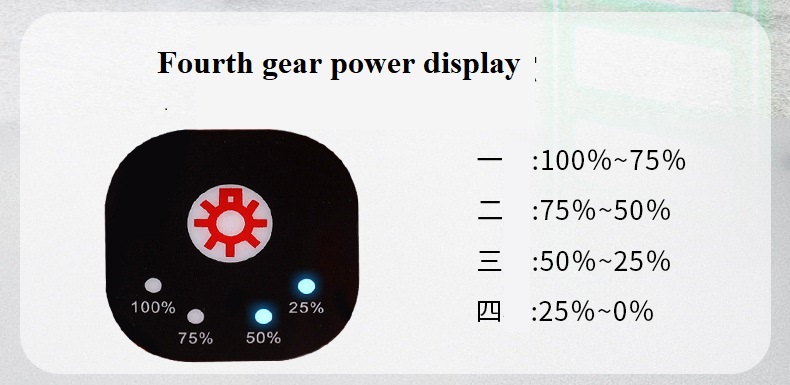 Portable 6-inch Wind Rechargeable Outdoor Tent Camping Fan With Lighting and Durable