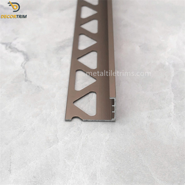 L Shape Metal Floor Tile Edge Tile Edge Trim transition Trim strip different Colors