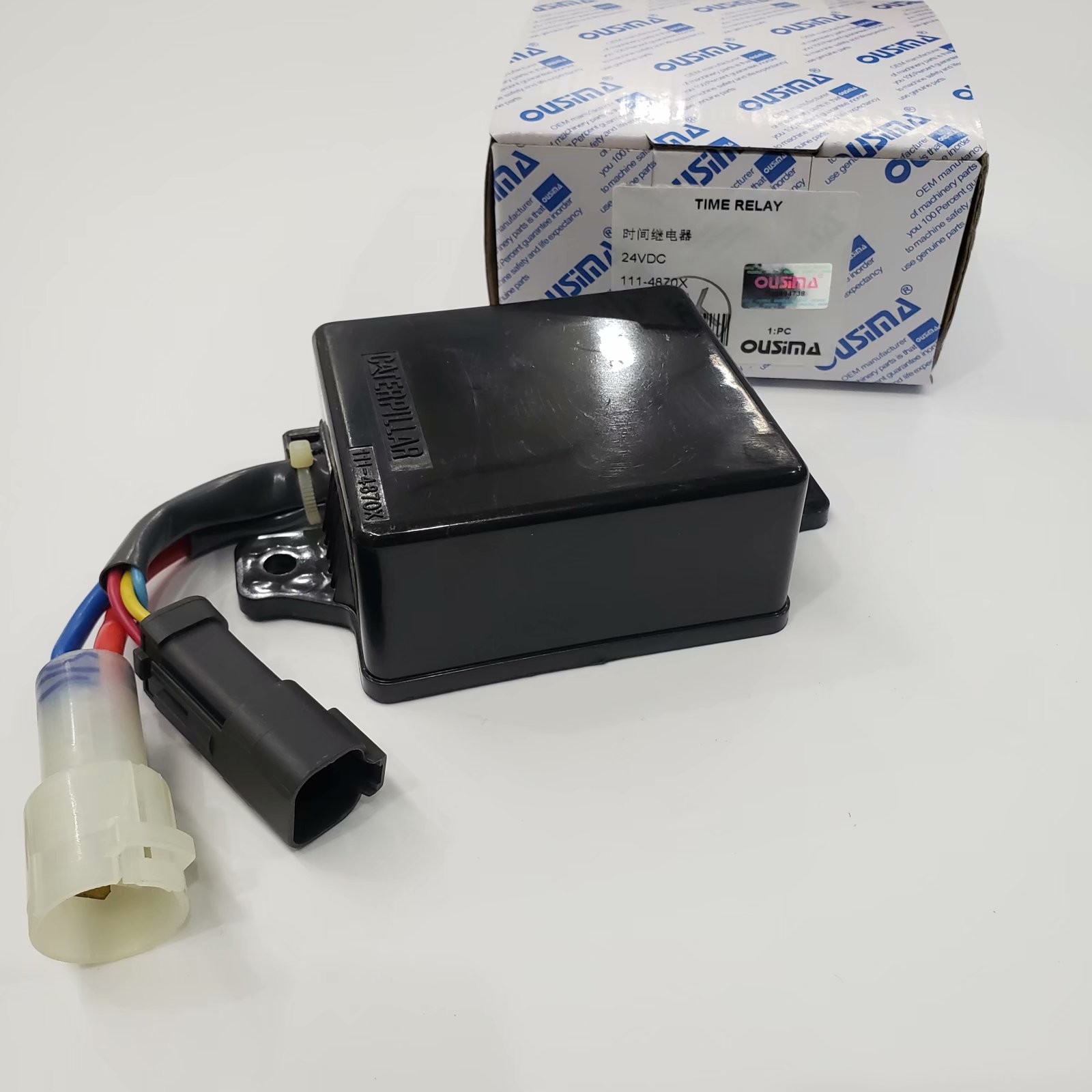 OUSIMA Excavator Timer Delay Relay 111-4870X 1114870 For E320B