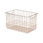 Gold Wire Line Metal Wardrobe Organizer Drawer Organizer Household Metal Basket