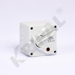 China 1Pole 10A IP66 Weatherproof Isolator Switch Australian standard wholesale