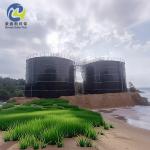 GFTS Glass Fused To Steel Tank , Glass Lined Steel Tanks 0.25-0.45mm Coating