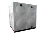 Colored Steel Water Storage Tanks , 50mm Polyurethane Thermal Water Tank
