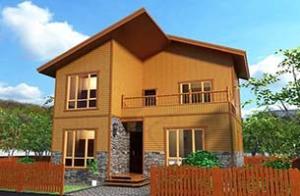 China Luxury Multi-Storey Steel Structure Villa With Bolts Screws Connection wholesale