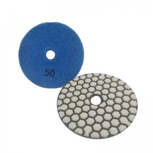 China Resin Bonded Diamond Polishing Pads 2.5mm Thickness Granite Tile Polishing Disc wholesale
