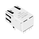LPJG17401AONL 100/1000 Base-T Tab Up Green&Orange/Yellow Led Single Port