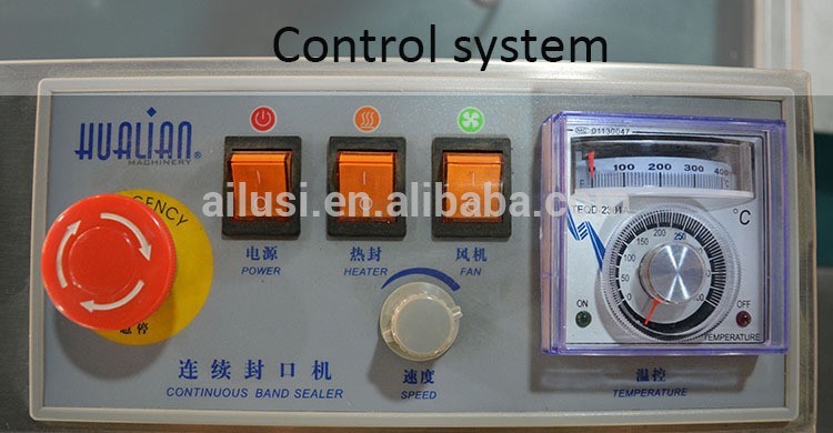 Coffee Tea Bag Pouch Film Sealer Automatic Continuous Band Sealer Band Sealing Machine