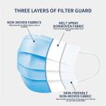 Hypoallergenic Medical Surgical Face Mask High Bacterial Particle Filtration