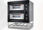 Gas Commercial Baking Oven 220V Black Titanium