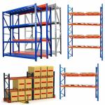 6m Height Factory Pallet Racking 1500kg Logistics Shelves SGS