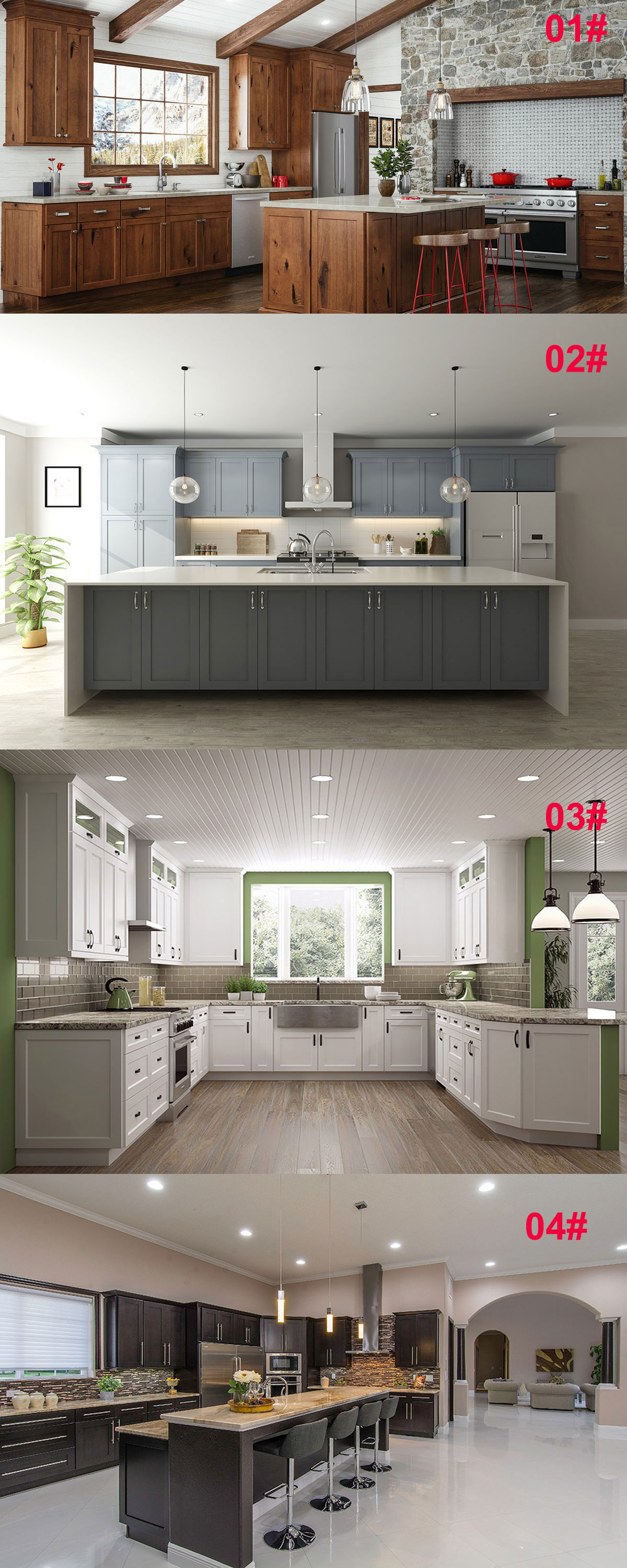 Best Italian Kitchen Cabinet Units With Durable Lacquer Door Panel Surface Treatment