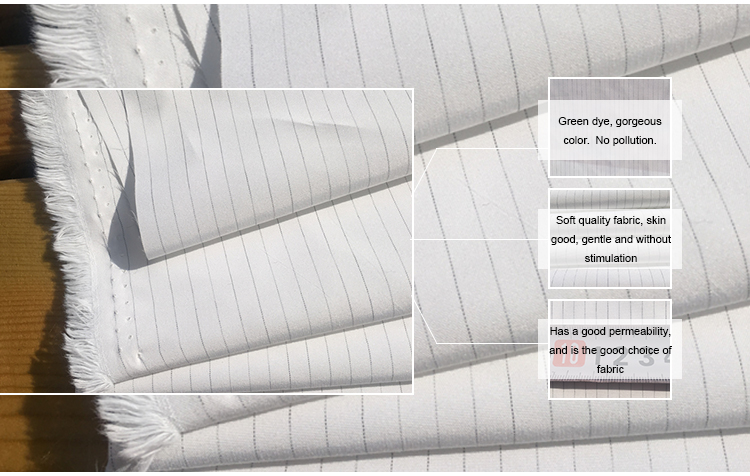 Customizable Polyester Cleanroom Anti Static Fabrics For ESD Control And Protection