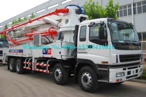 China 40m Vertical Reach Concrete Construction Equipment Concrete Pump Truck 40X-5RZ wholesale