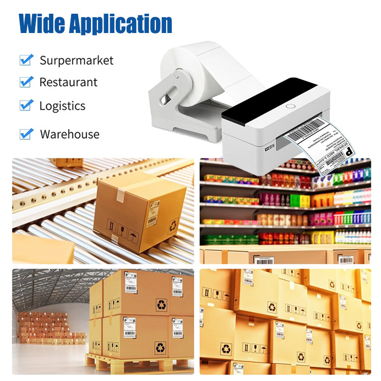 YHD-9260 Barcode 110mm Thermal Printer Desktop Bluetooth USB Thermal Label Printer