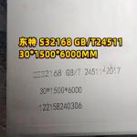 Hot Rolled Austenitic Stainless Steel Plate SS321 1.4541 1Cr18Ni9Ti 6*1500