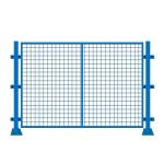 Workshop Saftey Hot dip Galvanized Wire Mesh Fence welded 50*50mm