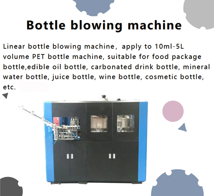 2 4 cavities blowing machine New design auto bottle blower with great price PET bottles blow molding semi automatic machines