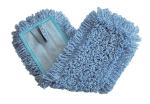 CE Approved 60CM Feather Washable Blue Microfiber Mop Refill