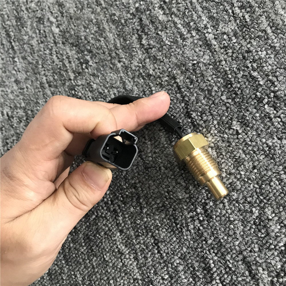 Engine Water Temperature Sensor Double Plug For erpillar Excavator E320C/S6K