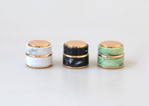 China Small marble 50 g Plastic Cosmetic Jar empty Face Cream Containers in stock wholesale