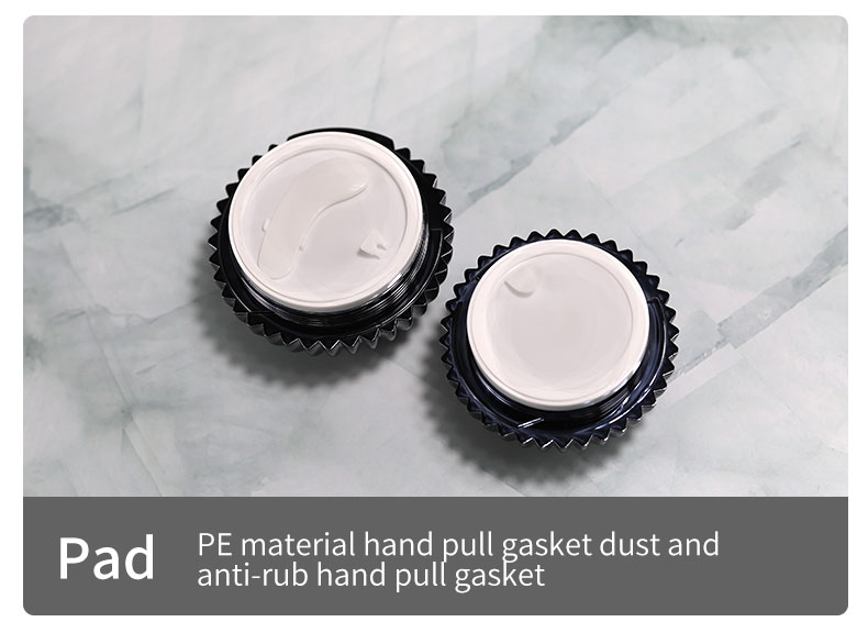 25g 50g 75g Custom Cosmetic Containers Sphere Shape Cosmetic Jar Packaging