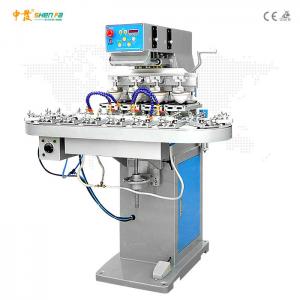 China 15pcs/Min Multi Color Glass Bottle Pad Printing Machine on sale