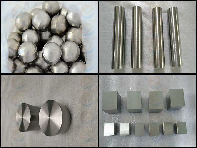 High Density Tungsten Heavy Alloy Cubes Counter Weights Customized Dimensions