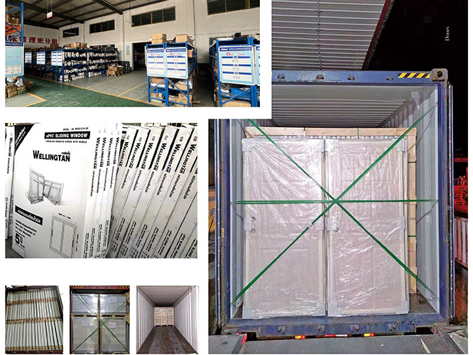 Single Glass UPVC Louver Window Aluminum Jalousie Windows With Handle Customized