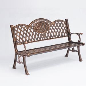 China Park Street Furnitures EN840 Cast Aluminium Garden Bench wholesale