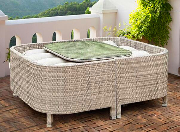 Wholesale Nordic Fashion Chair Indoor Outdoor Hotel Leisure Furniture Rattan Wicker Garden Sofa