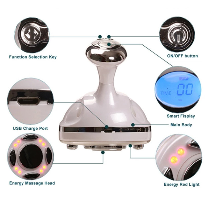 Body Lipo Use Handheld Radio Frequency Cavitation Machine Anti Cellulite