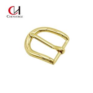 China Antirust 25mm Gold Metal Buckle , Anti Corrosion Belt Pin Buckle wholesale