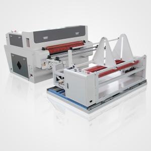 China CNC CO2 Laser Cutting Machine For Fabric Cloth Label Auto Feeding wholesale