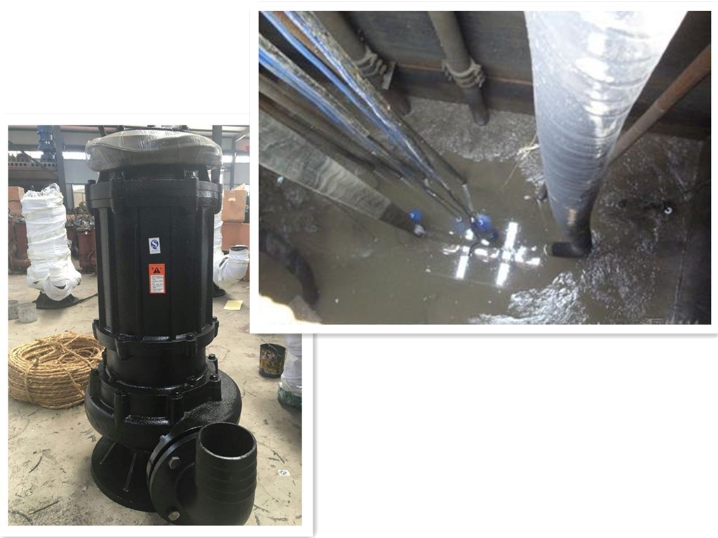 Professional Heavy Duty Submersible Pump , Submersible Drainage Pump For Dredging Ship
