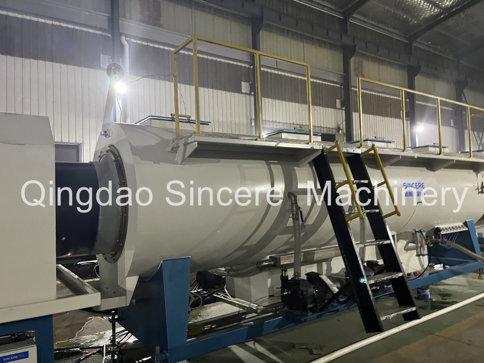 Large Diameter PE PP PPR Plastic Pipe Production Line Extrusion Machine