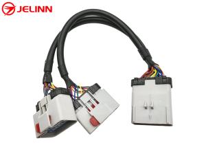China RP1226 14 Pin 14pin One Male to Dual Female Splitter Y Cable wholesale