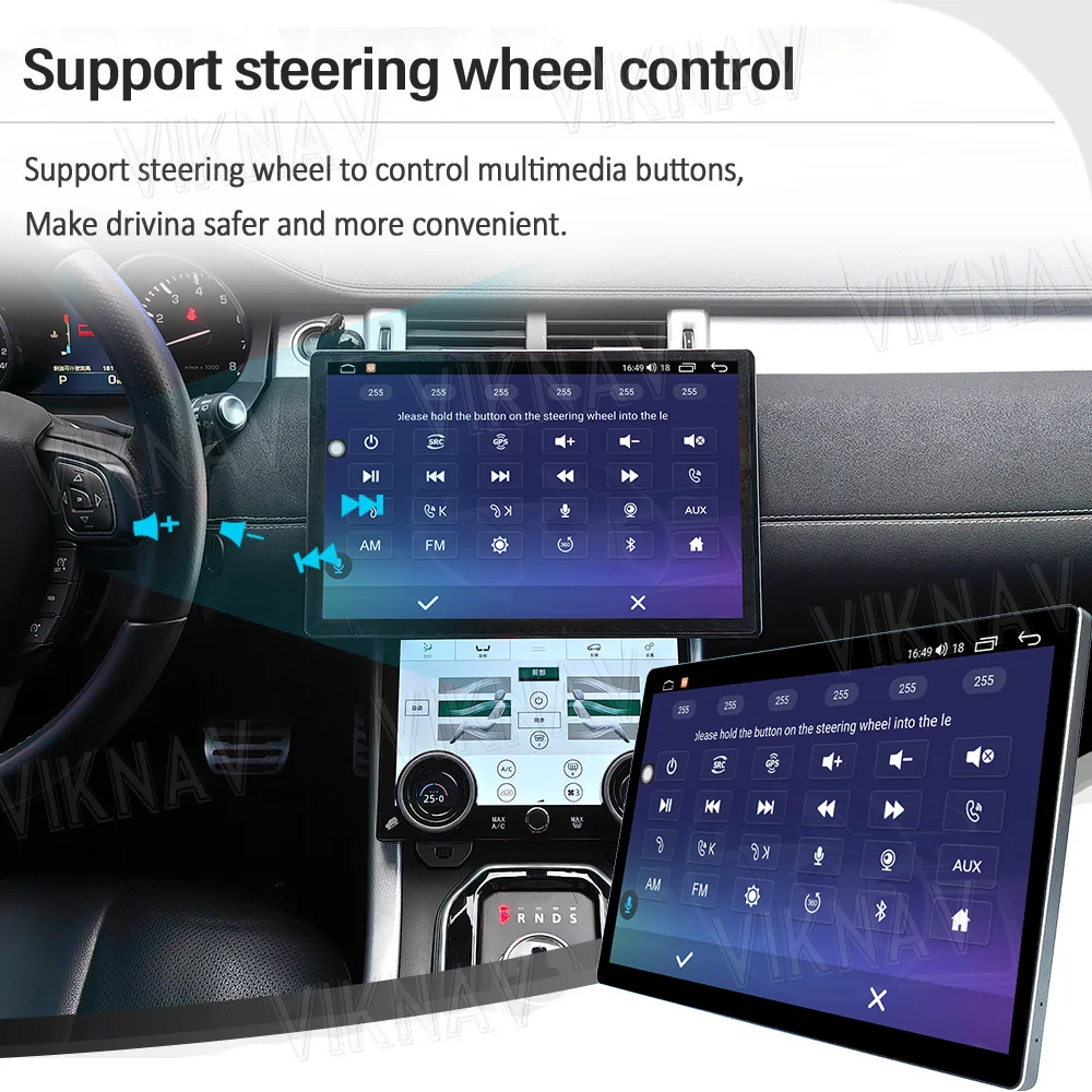 13.1inch Android Car Radio For Range Rover Vogue L322 V8 2002-2012 Head Unit GPS Navigation Touch Screen Carplay