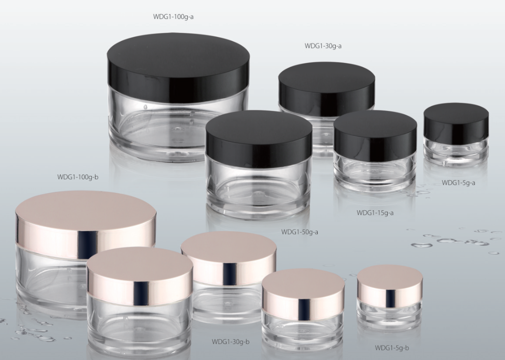 100G PETG JAR for Skin Care Cream Packaging Moisturizer Container