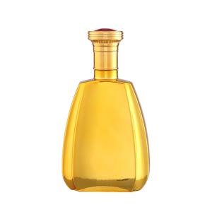 China 500ml Luxury Electroplated Mini Wine Bottle for Whiskey Lovers wholesale