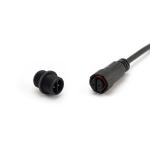 Electrical Male Female Waterproof Plug Connector IP67 M16 Pvc 250V