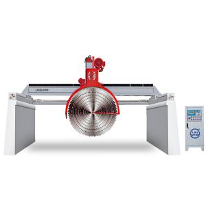 China Wet Big Stone Cutting Machine for Granite Slabs 7.5KW Multi Saw Blade Cutter 12000 kg wholesale
