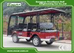 Blue Electric Sightseeing Bus Trojan Battery Powered Electric Tour Bus