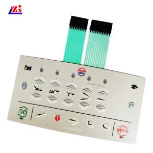China 0.3mm 3M467 Graphic Overlay Membrane Switch Panel wholesale